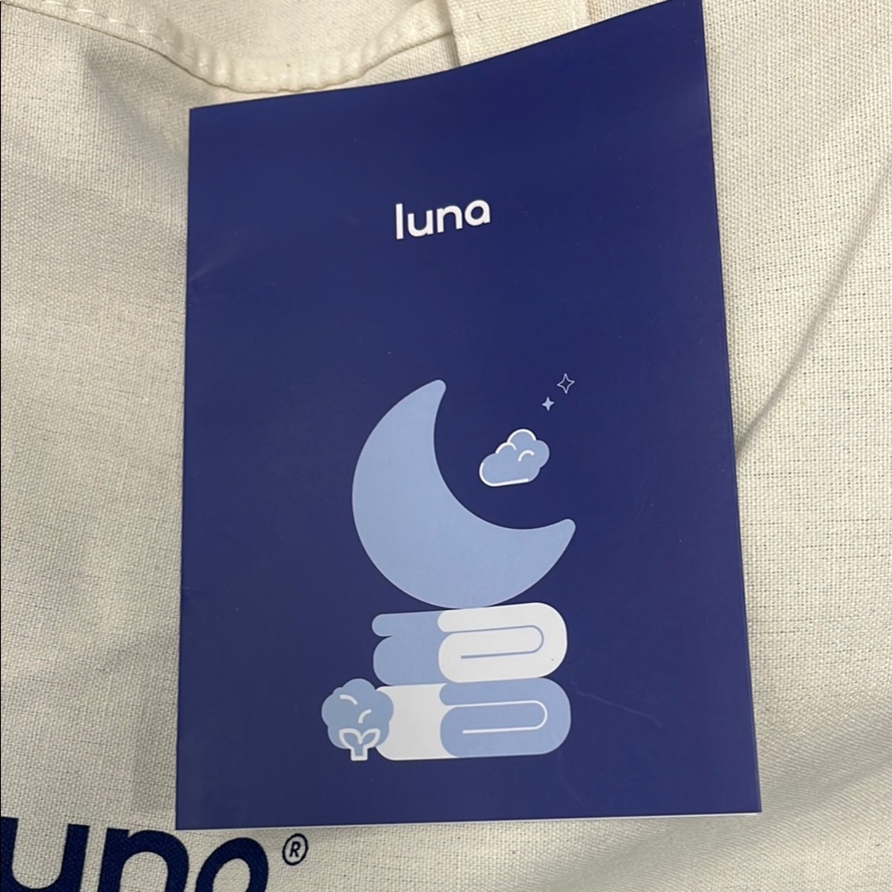 NWT Luna weighted bamboo blanket. Queen Grey - Picture 4 of 4